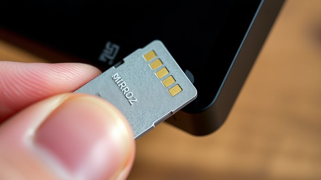 proper microsd card removal