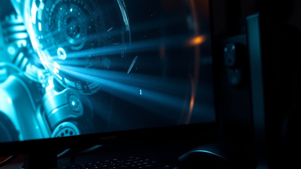 realistic lighting and shadows