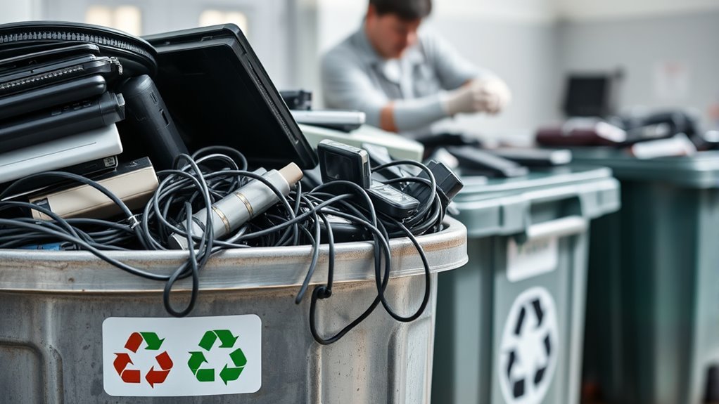 recycle electronics responsibly safely