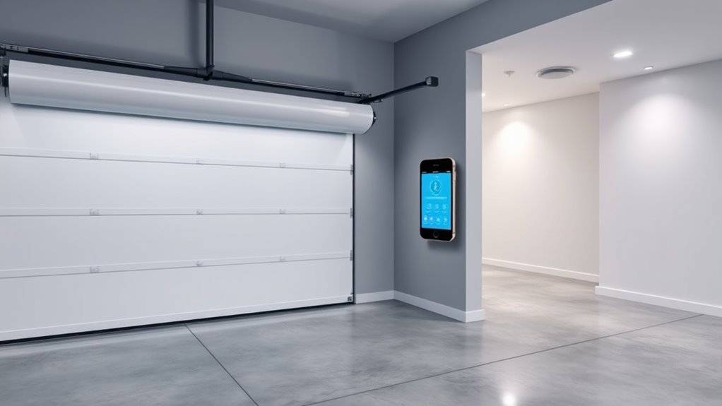 remote garage door automation