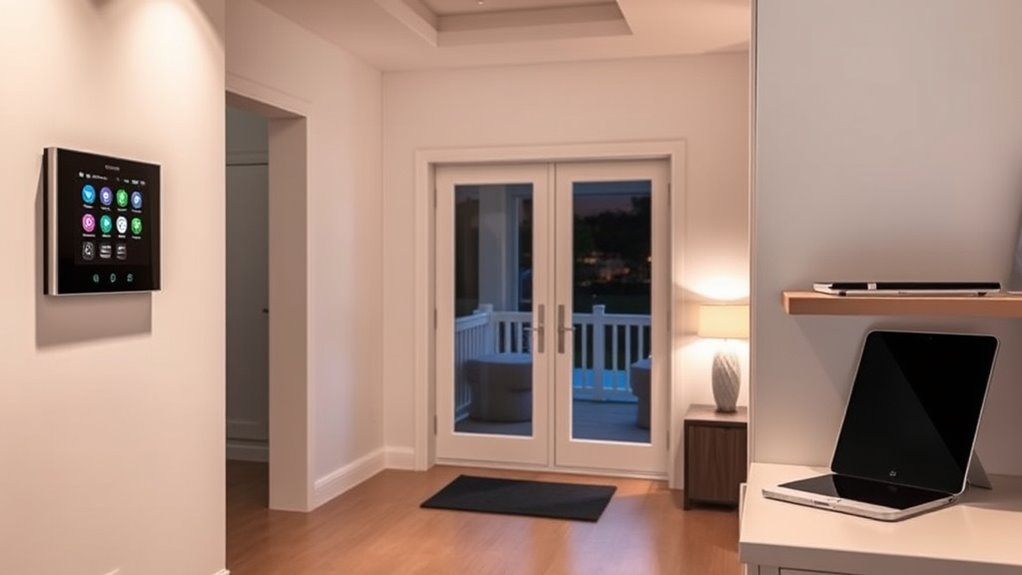 remote home security automation