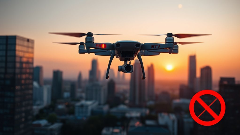 respect no fly zone boundaries