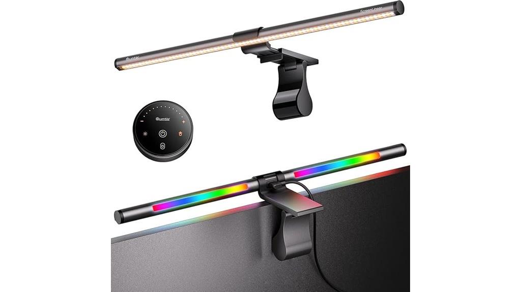 rgb monitor light bar