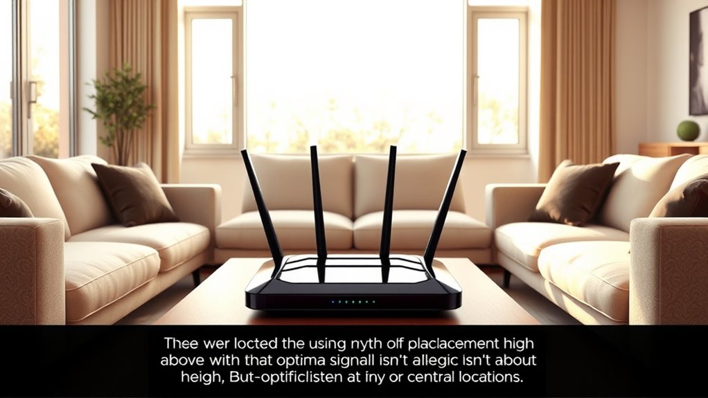 router placement height misconceptions