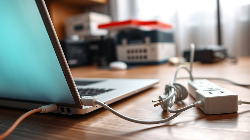 safe laptop power usage