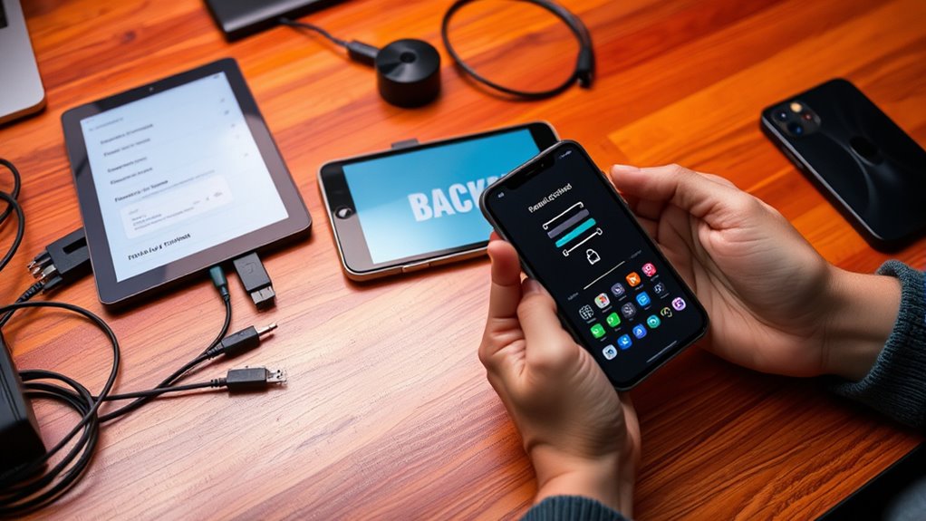 secure device update settings