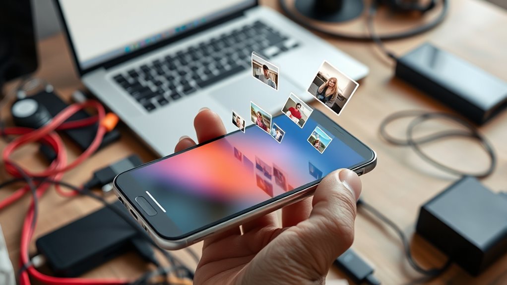 secure lossless media transfer