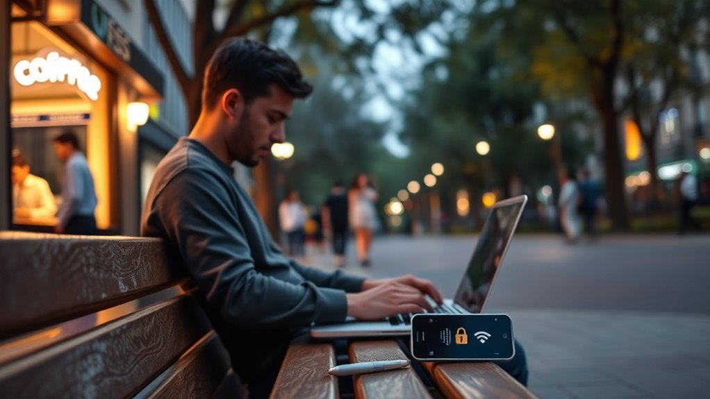 secure public wi fi browsing