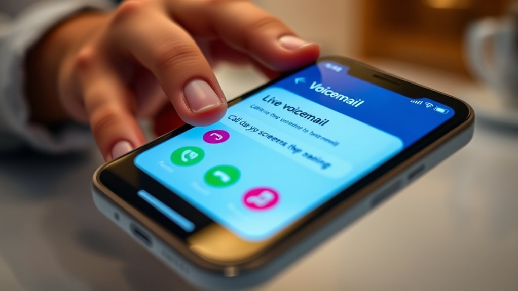 secure voicemail and screening