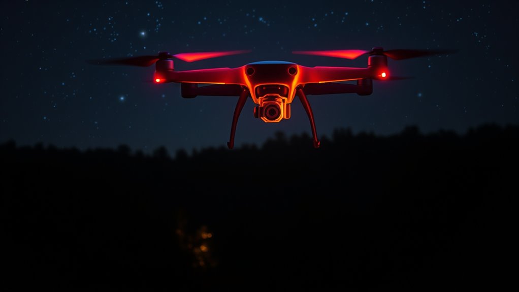 see heat through darkness