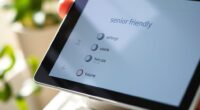 senior tablet accessibility features