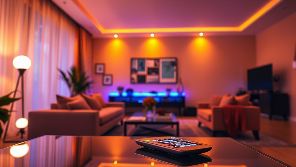 smart lighting enhances ambience