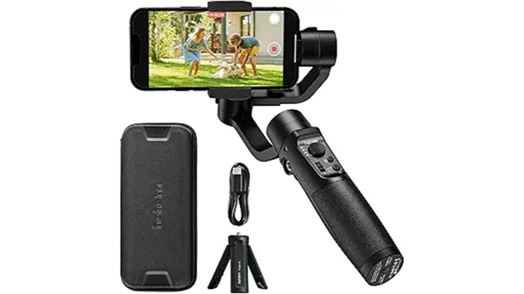 smartphone gimbal stabilizer plus