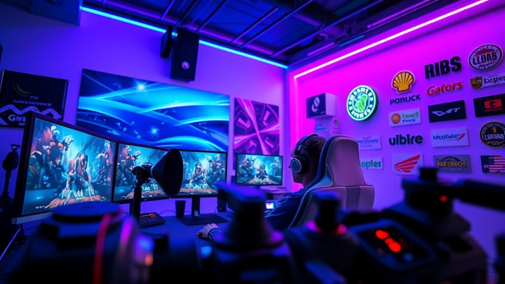 sponsorships and streaming income