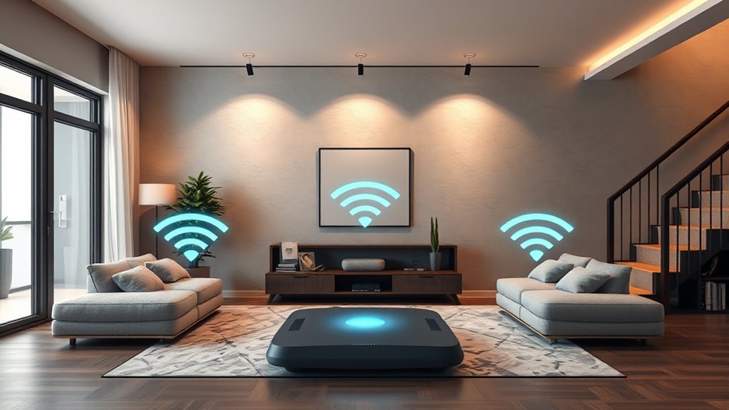 strategic node placement ensures connectivity