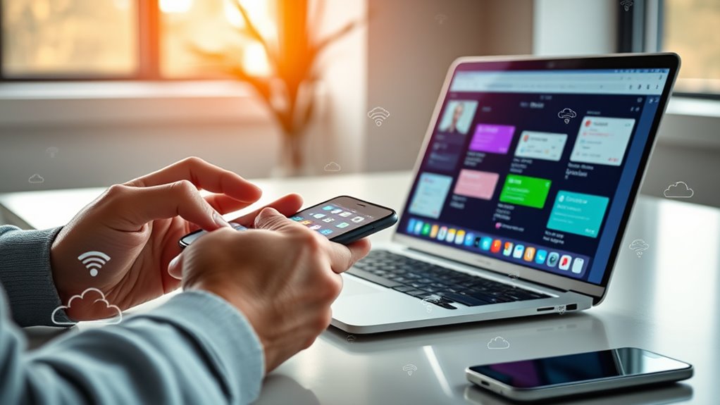 sync contacts and calendars