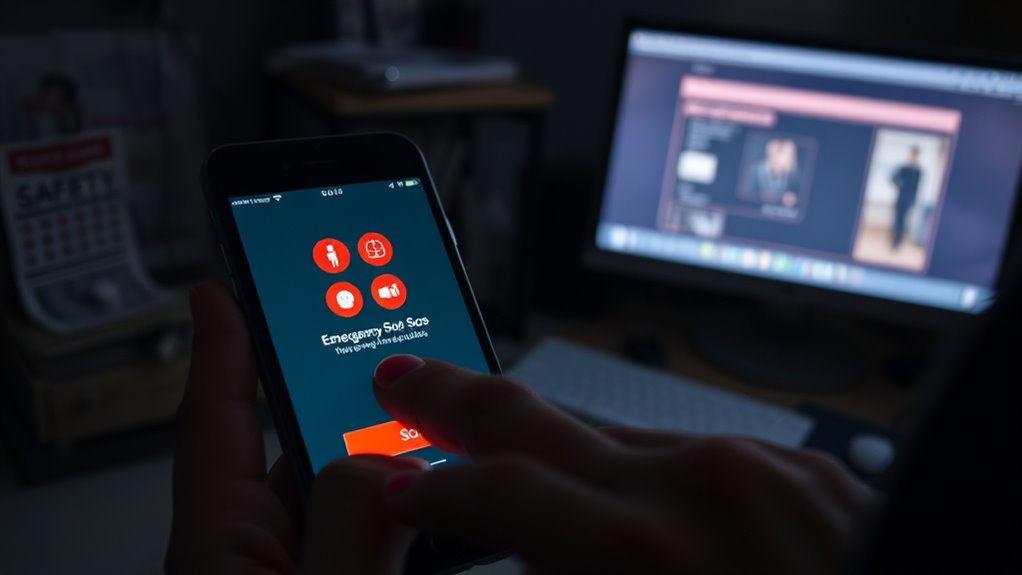 test emergency sos safely