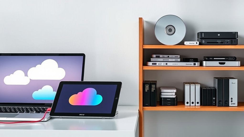 three copies secure storage