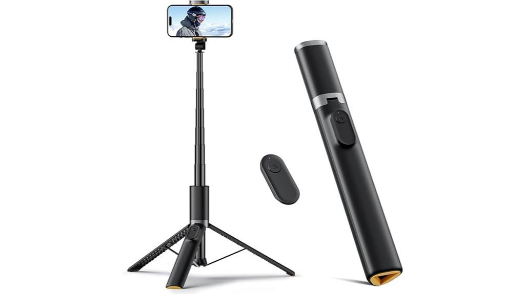 todi 63 inch selfie tripod
