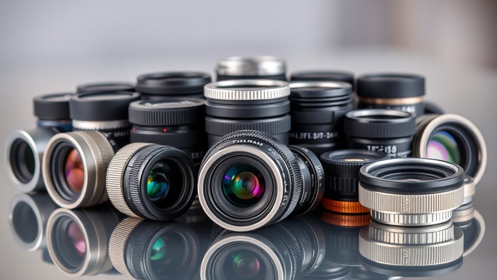 top clip on camera lens list