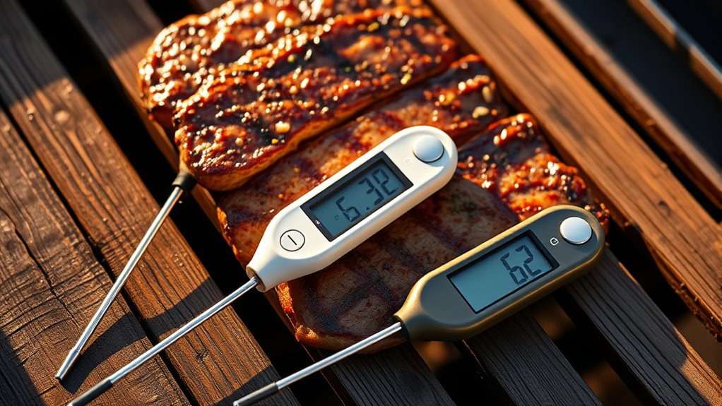 top grilling meat thermometers