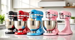 top kitchenaid mixer colors