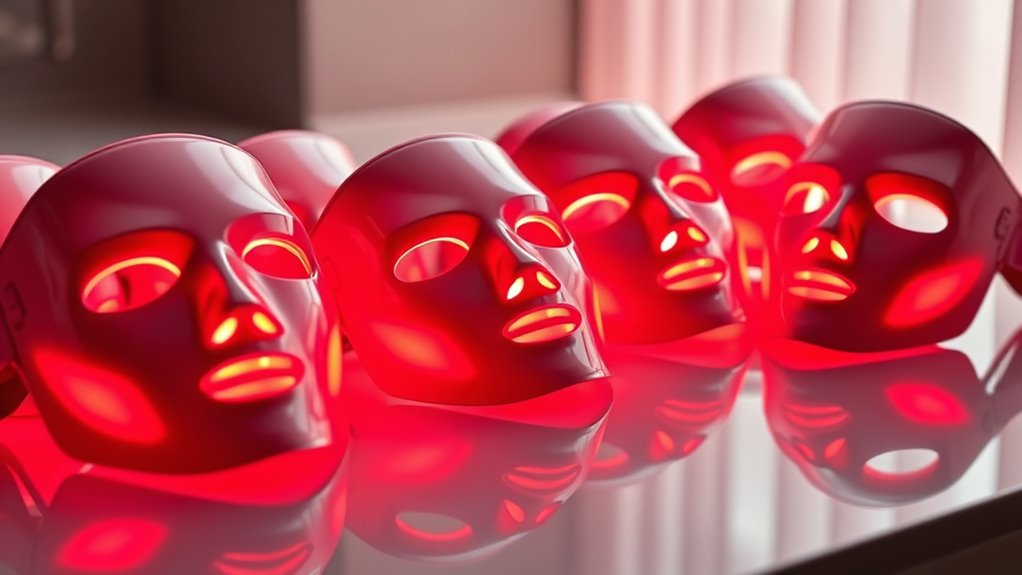 top red light masks