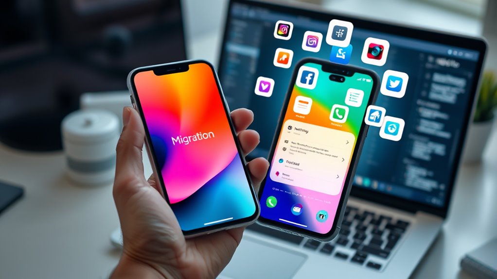transfer device preferences easily