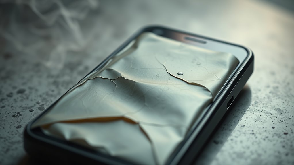 unusual odors indicate battery leakage