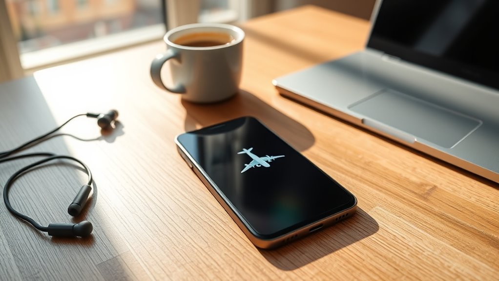 use airplane mode strategically