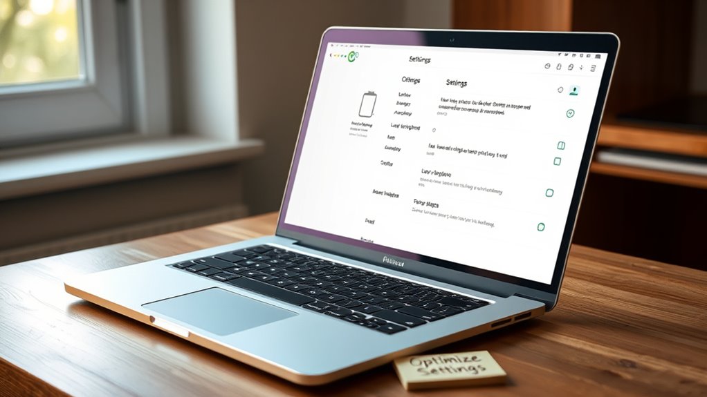 use power saving modes