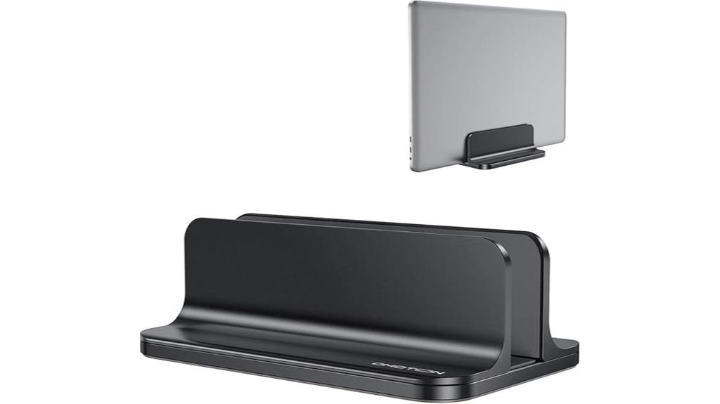 vertical laptop stand