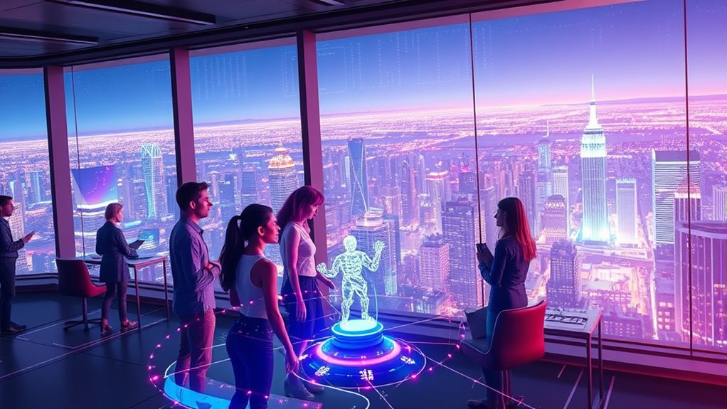 virtual work and entertainment