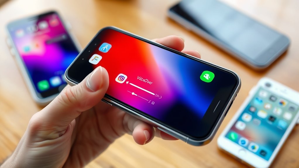 voiceover gesture customization tips