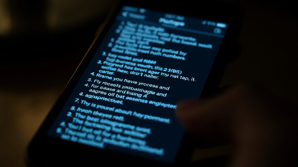 watch for suspicious communications