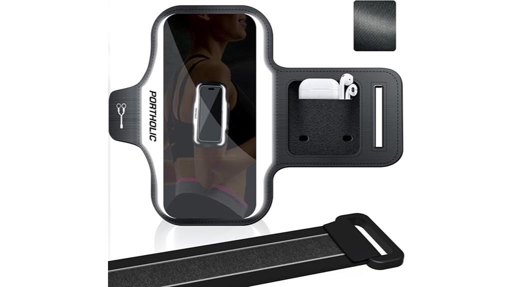 water resistant phone armband