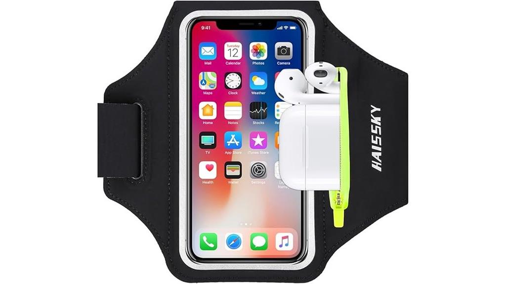 water resistant sports phone holder