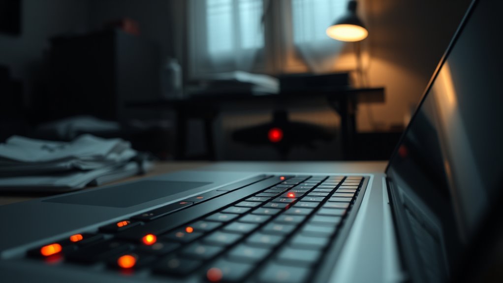 webcam security alert signs