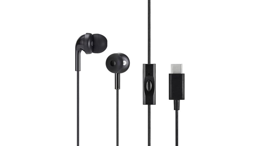 wired earbuds with mic