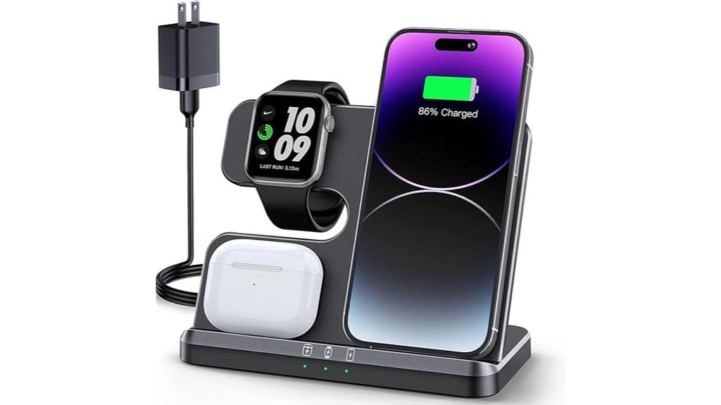wireless apple charging station