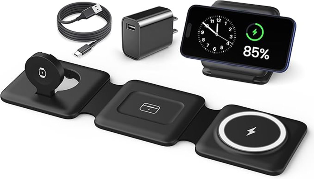 wireless iphone charging station