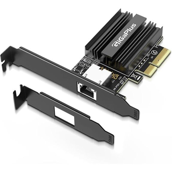 10GbE PCIe Network Card with RJ45 Port