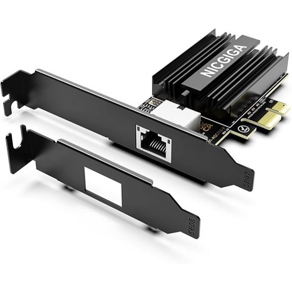 10G Ethernet PCIe Network Card with Marvell Controller