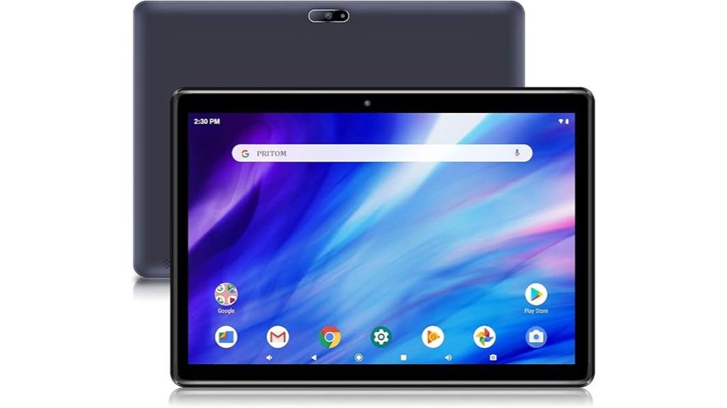 10 inch gms android tablet