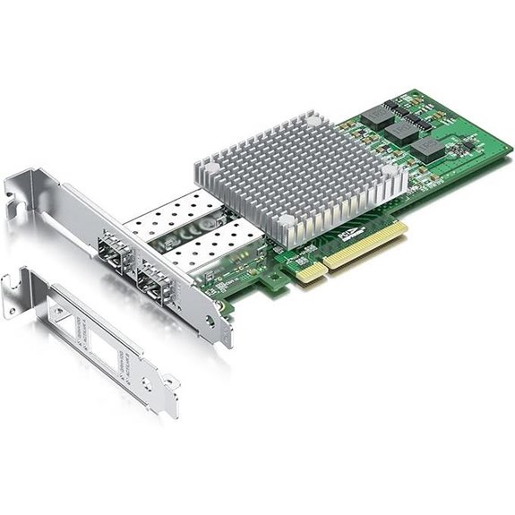 H!Fiber 10Gb SFP+ PCIe Network Card with Dual Ports