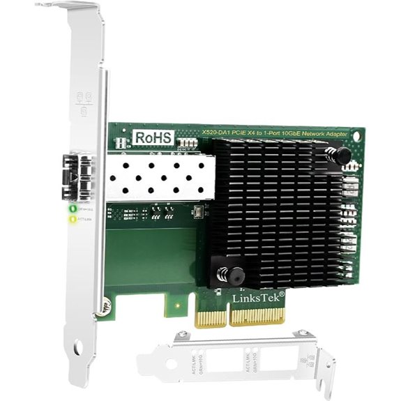 X520-DA1 10GbE SFP+ Ethernet Adapter for Servers