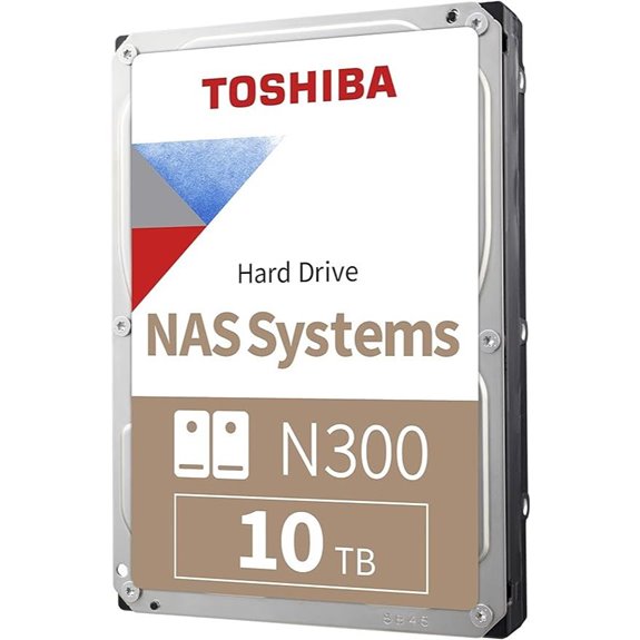 Toshiba N300 10TB NAS Internal Hard Drive