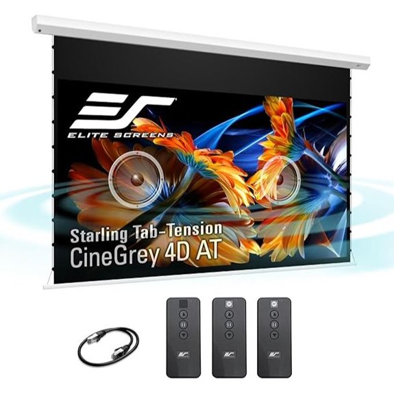 Elite Screens 110-Inch Motorized Projector Screen