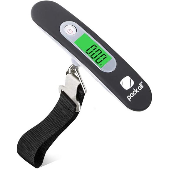 110 Lb Digital Luggage Scale with Backlit LCD