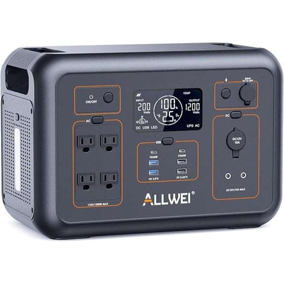 1200w portable power station